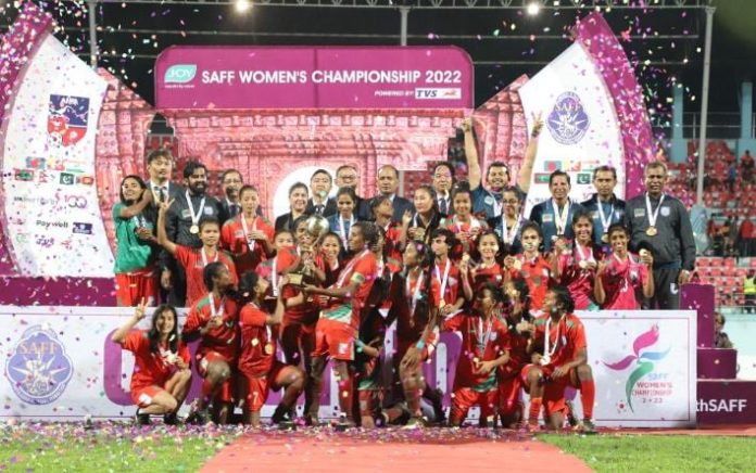 Bangladesh make history in SAFF Women's Championship